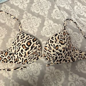 Target Cheetah Print Bikini Top